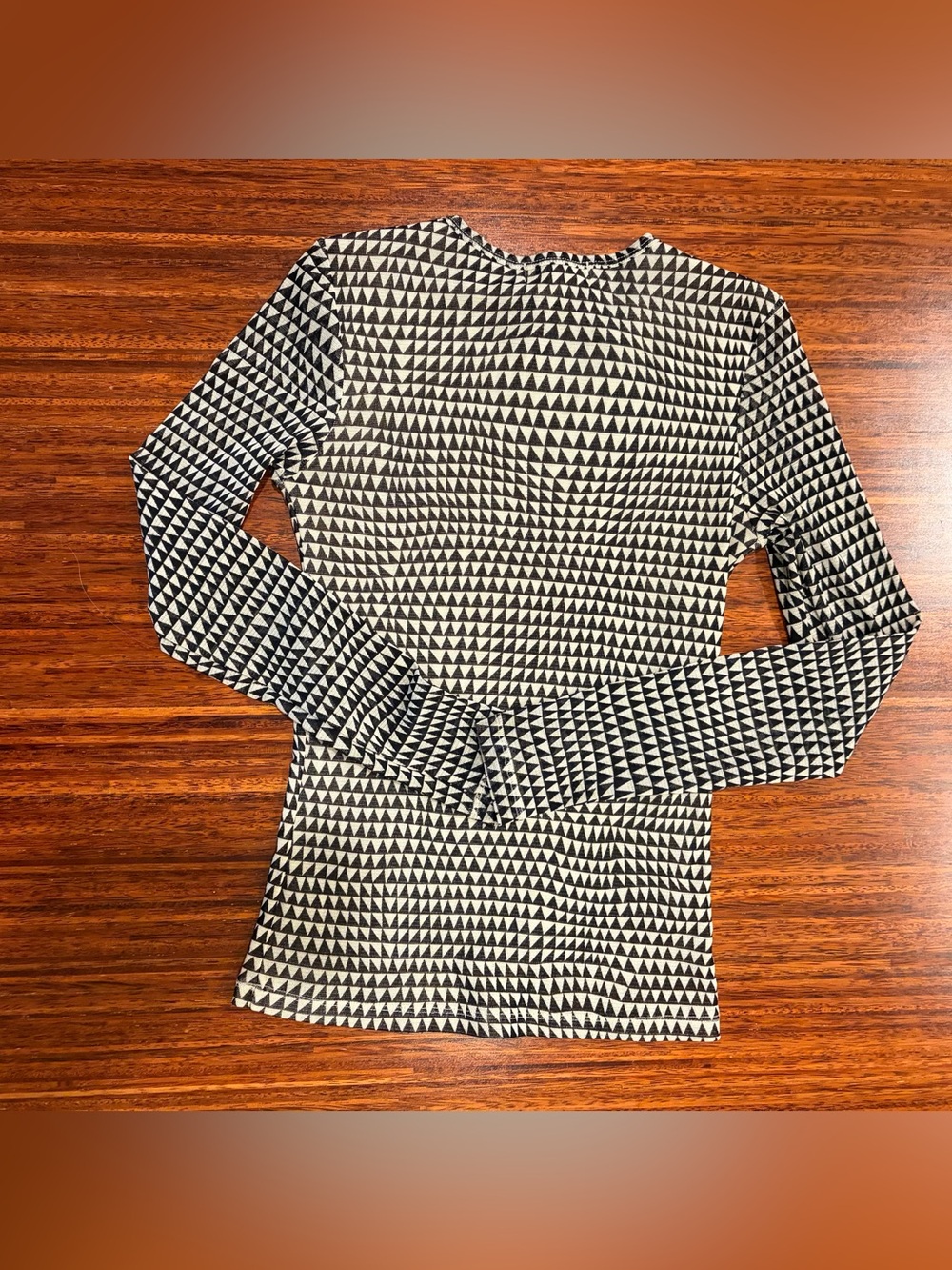 Y2K Vintage long sleeve mesh tiny top stretchy nylon mesh XS by Banana Republic - Picture 7 of 7